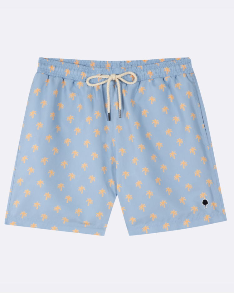 Sky blue bath short