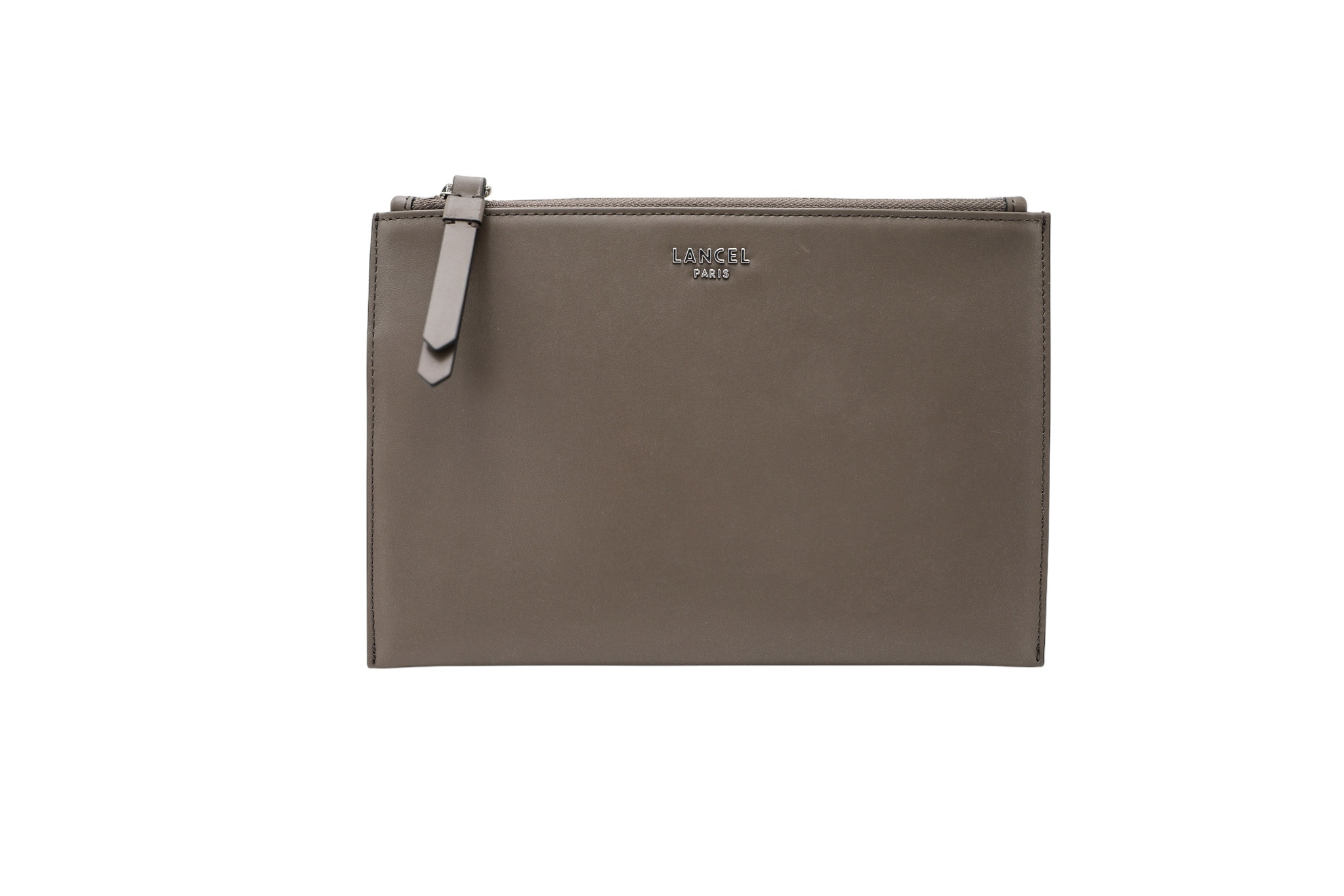 Lettrine De Lancel - Pochette Zippee - Fumée
