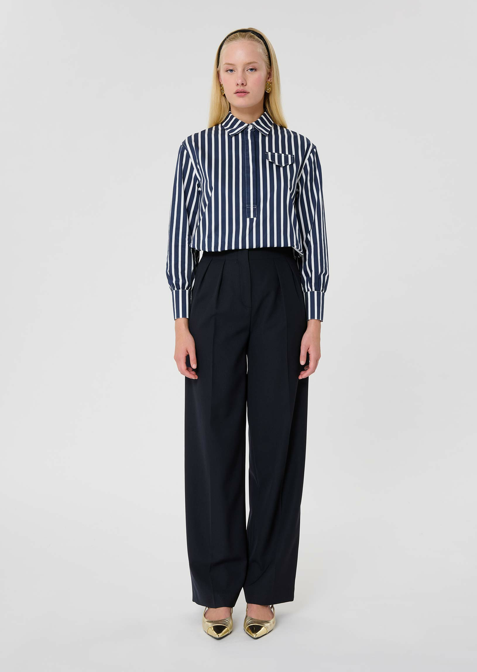 Pantalon Parigi-Nuit en Polyester Recyclé