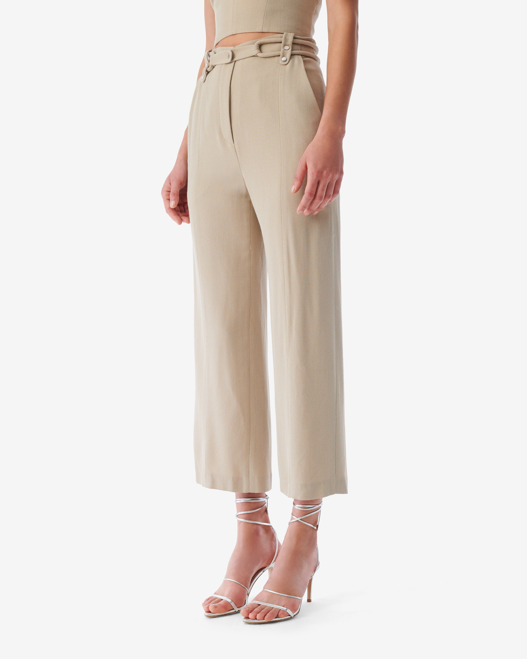 Pantalon Droit Taille Haute Vimiel