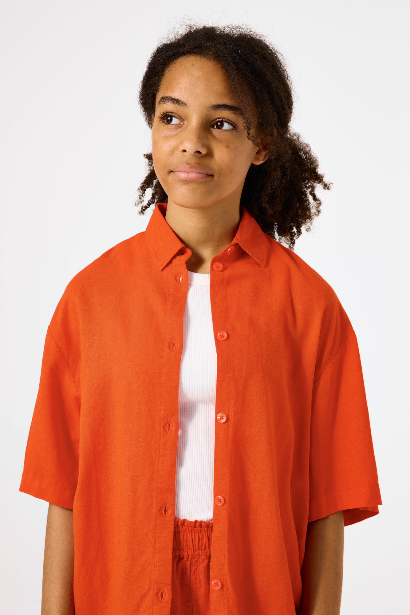 Girls Shirt Orange
