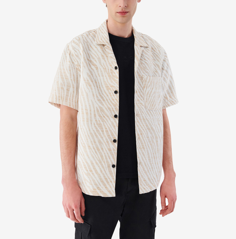 Chemise À Motif Zèbre Nahel