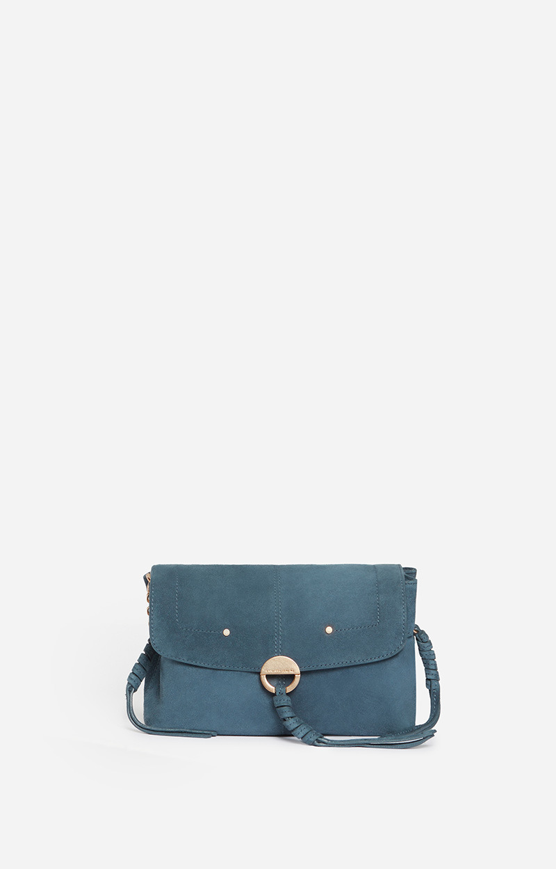 Petit Sac Othilia En Cuir Velours En Cuir