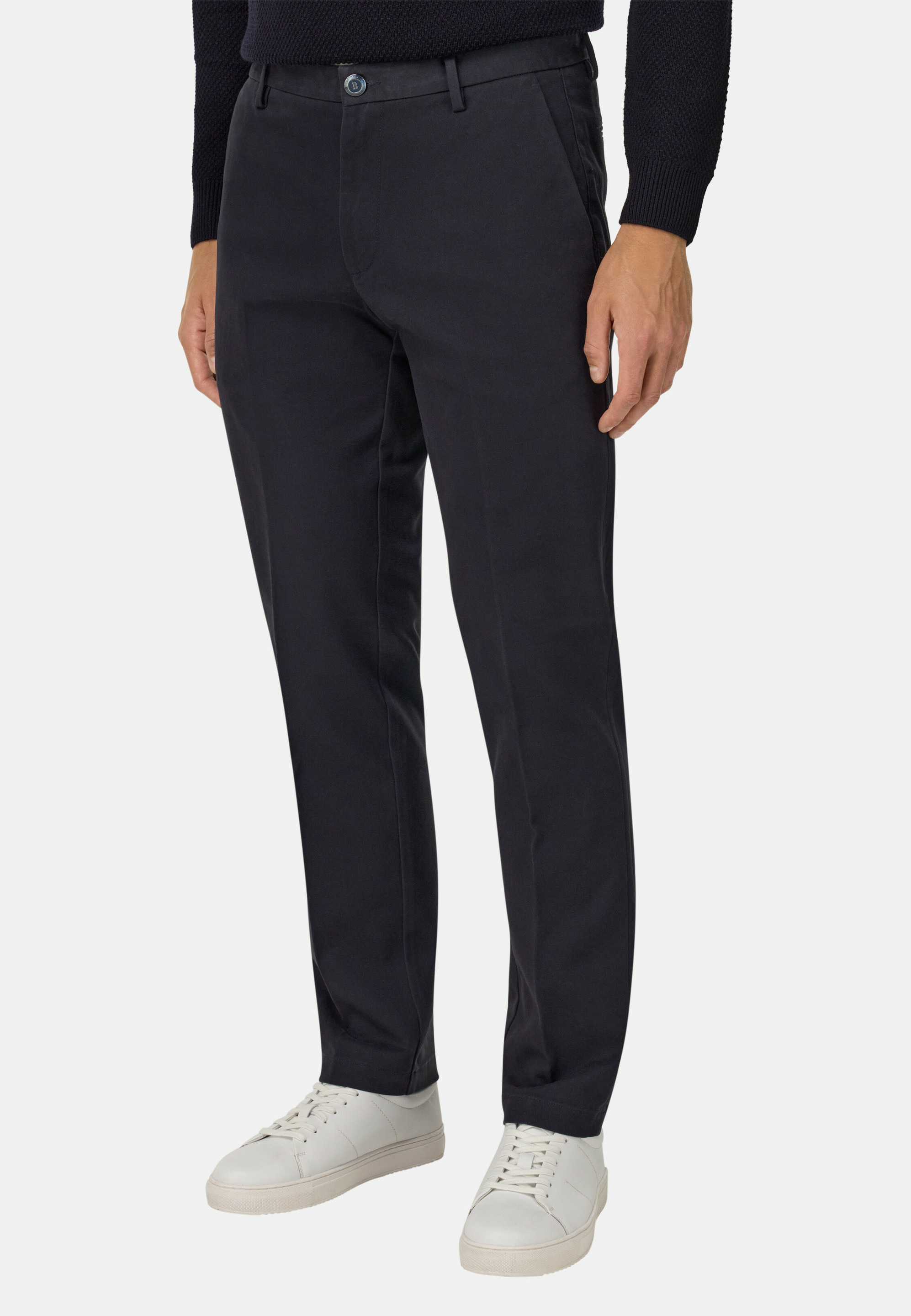 Pantalon En Tricotine de Coton