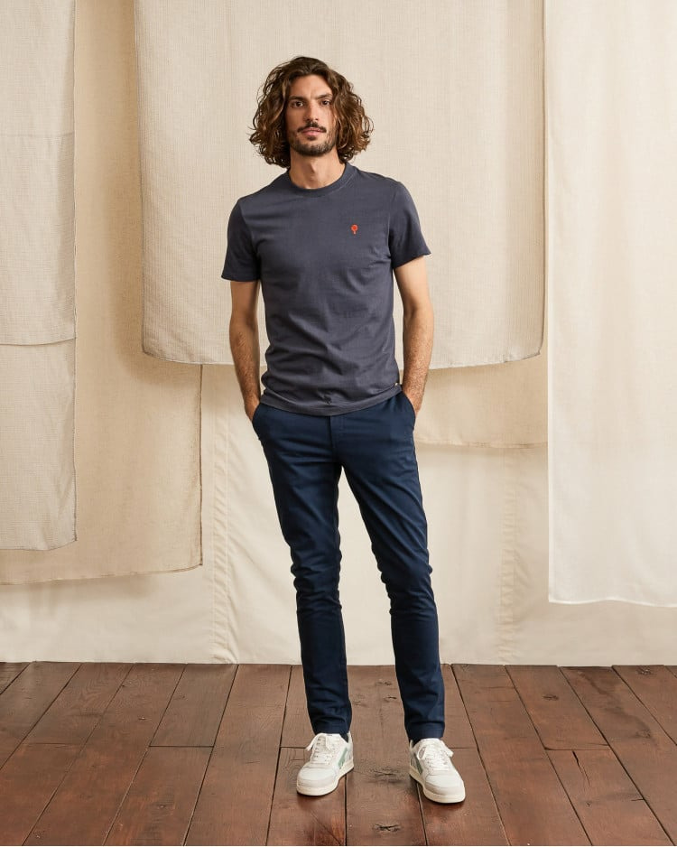 Pantalon bleu marine