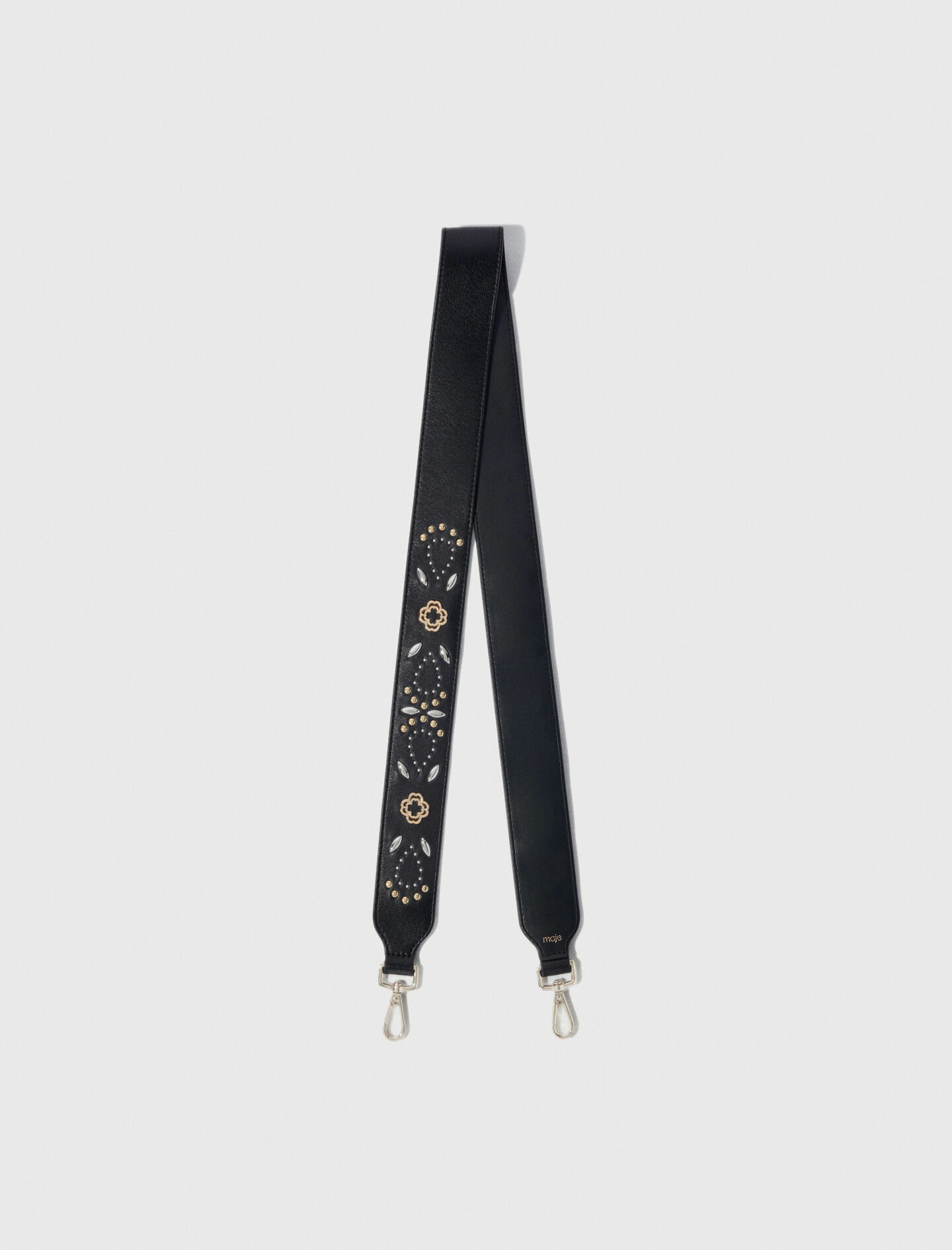 Bandoulière en cuir à studs