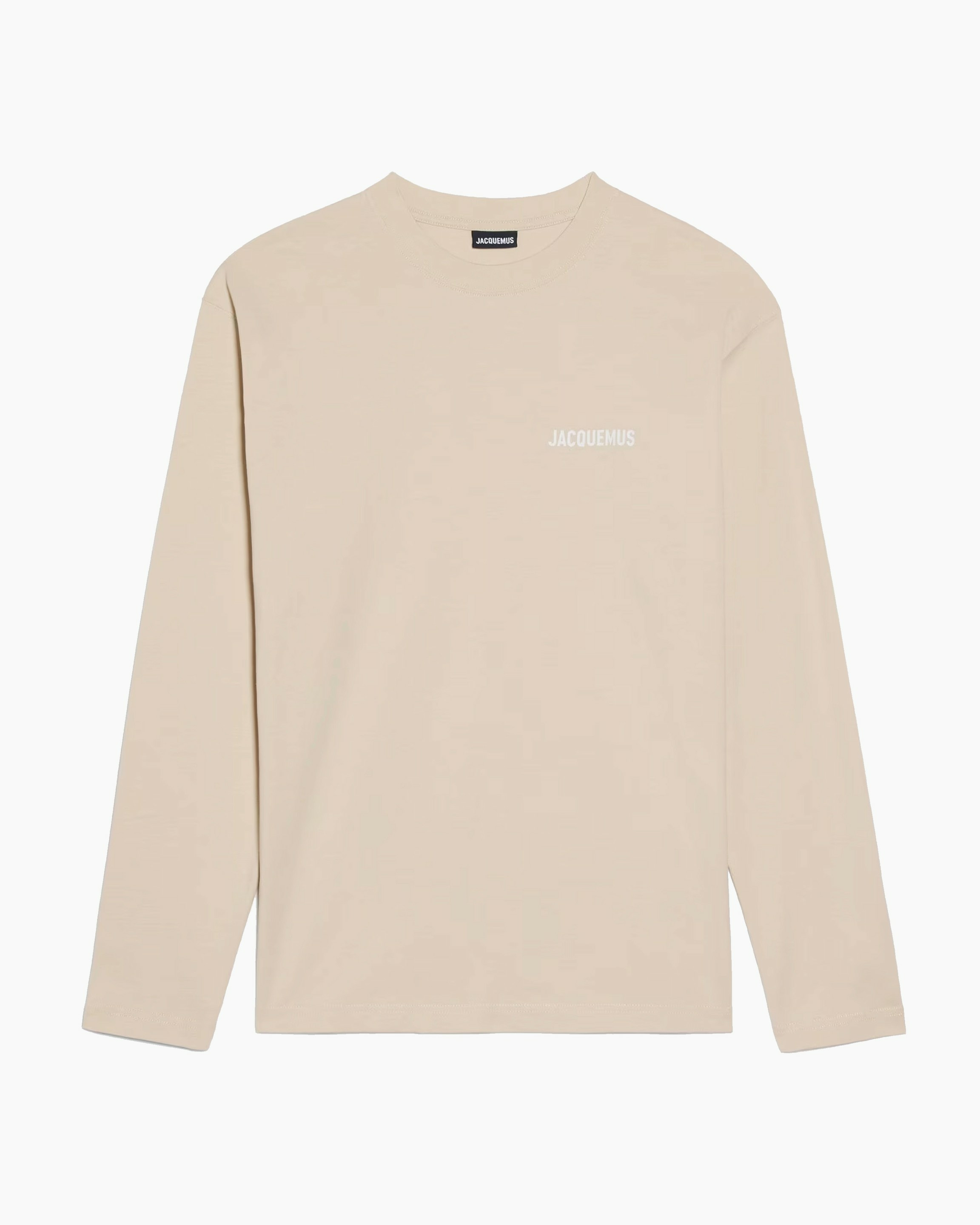 Jacquemus T-Shirt Manches Longues Beige