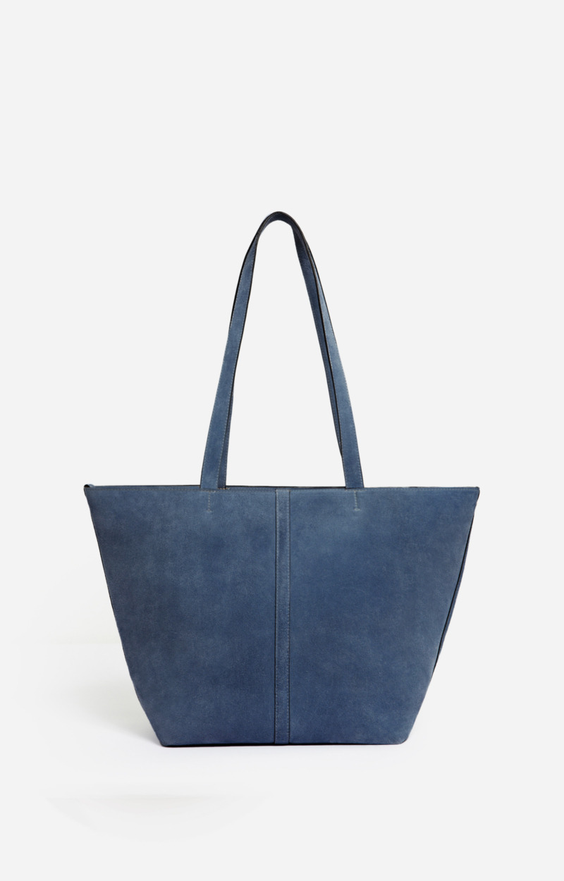 Petit Cabas Daily En Cuir Velours 100% Cuir de Vachette