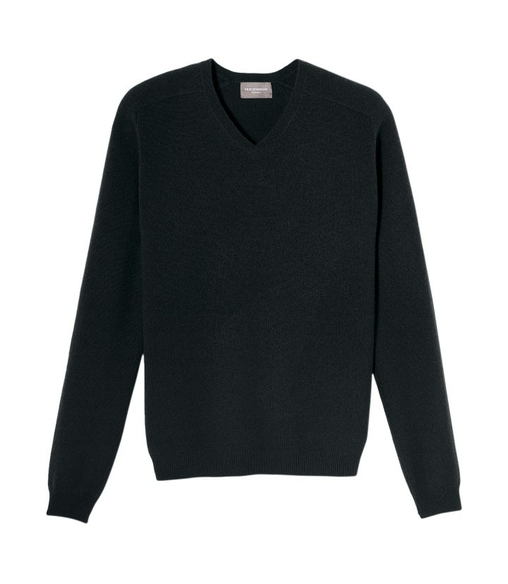 Pull v ajusté emmanchures marteau - Homme - NOIR