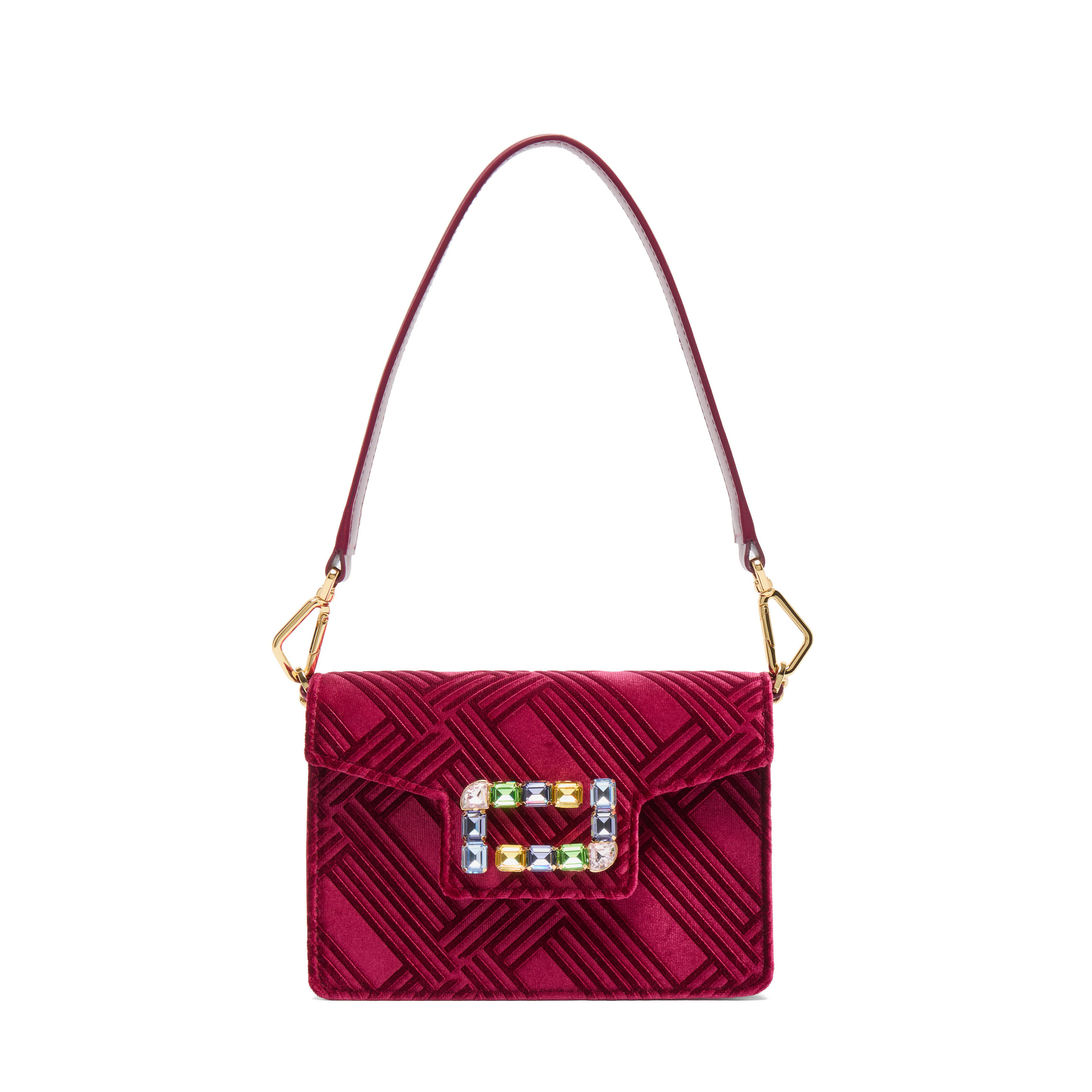 Angele De Lancel - Mini Sac Rabat - Cassis