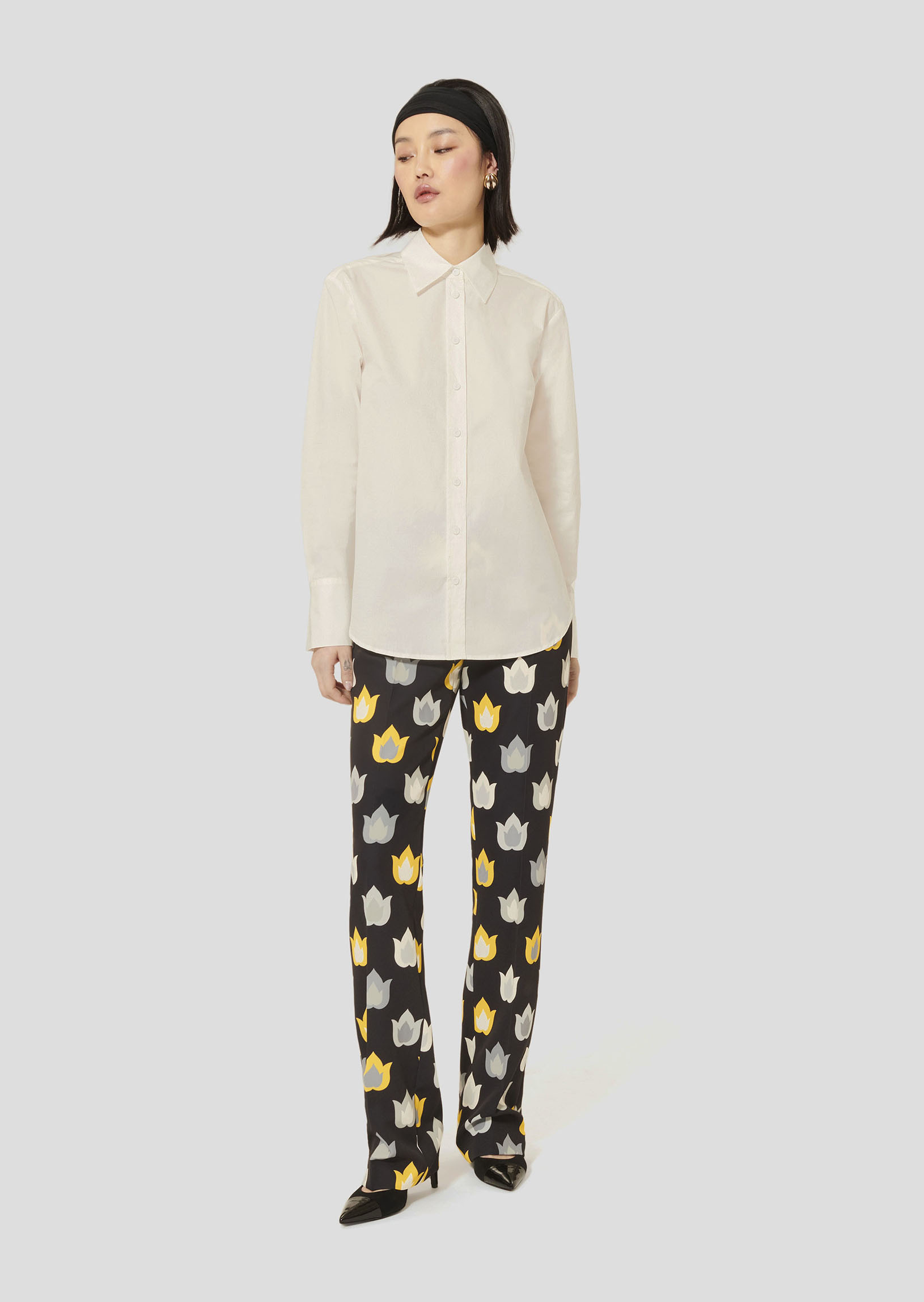 Chemise Clarisse-Blanc en Coton