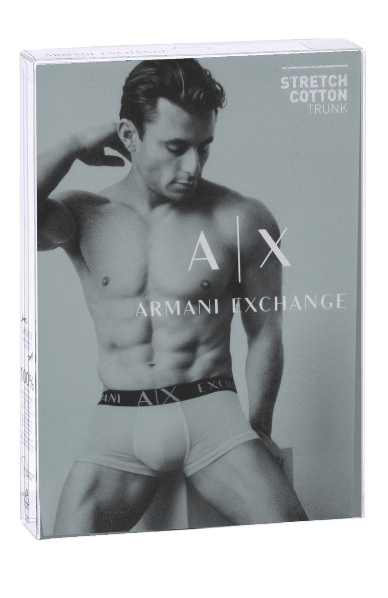 Boxer en maille pour homme - gris mélange