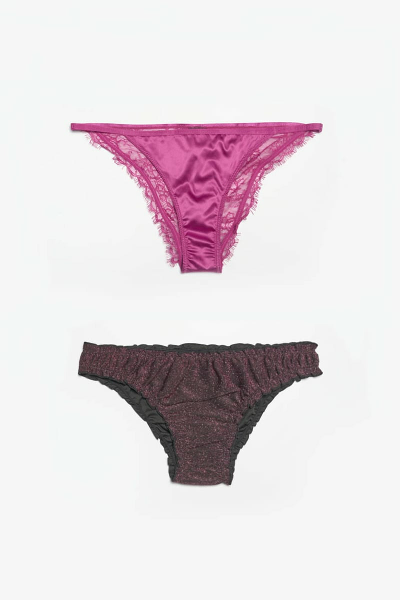 Lot de 2 culottes Liebe fuchsia