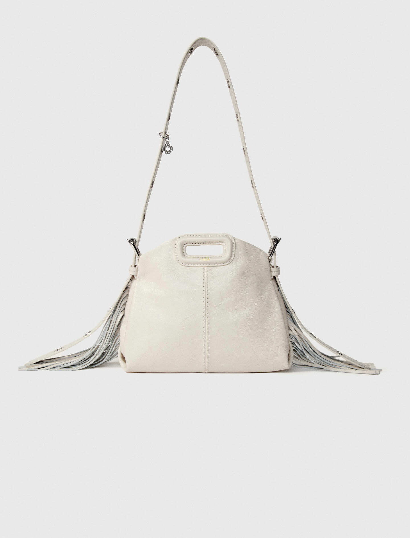 Sac Miss M mini en cuir craquelé