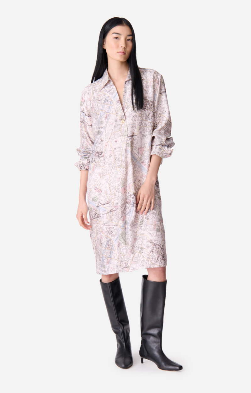 Robe Elora En Soie Mélangée