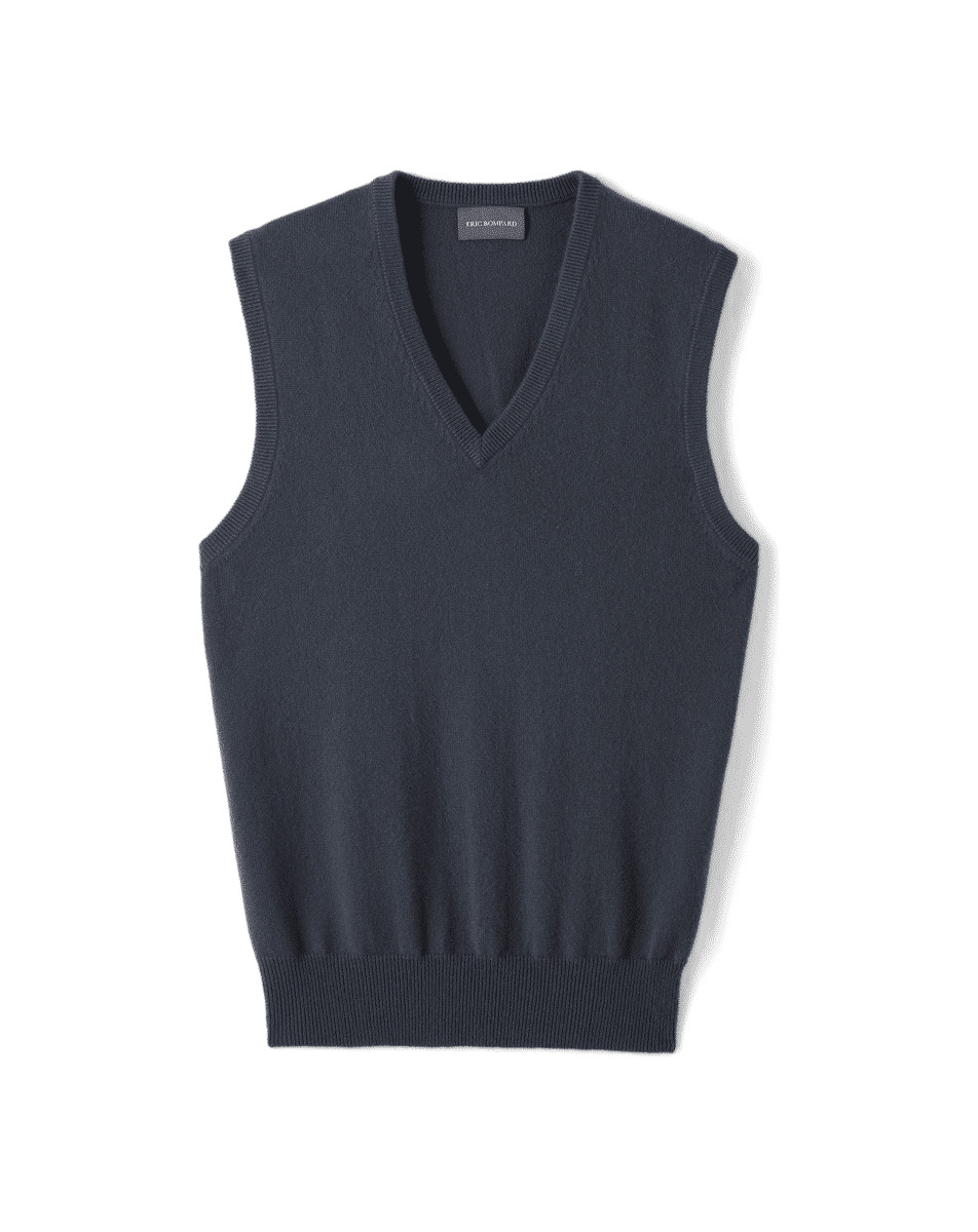 Pull col V sans manches - Homme - ENCENS