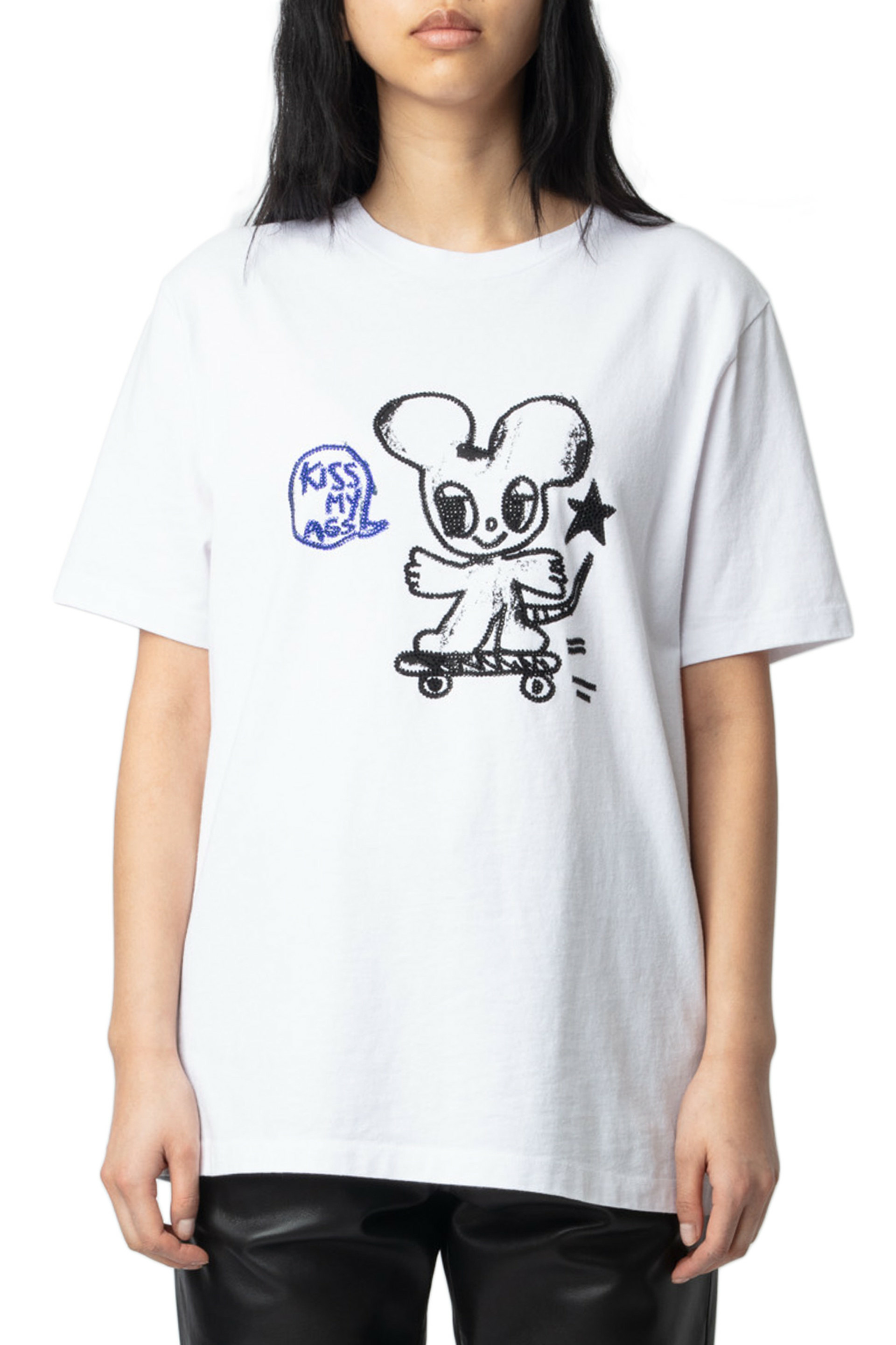 EDWIN BC HAPPY MOUSE STRASS