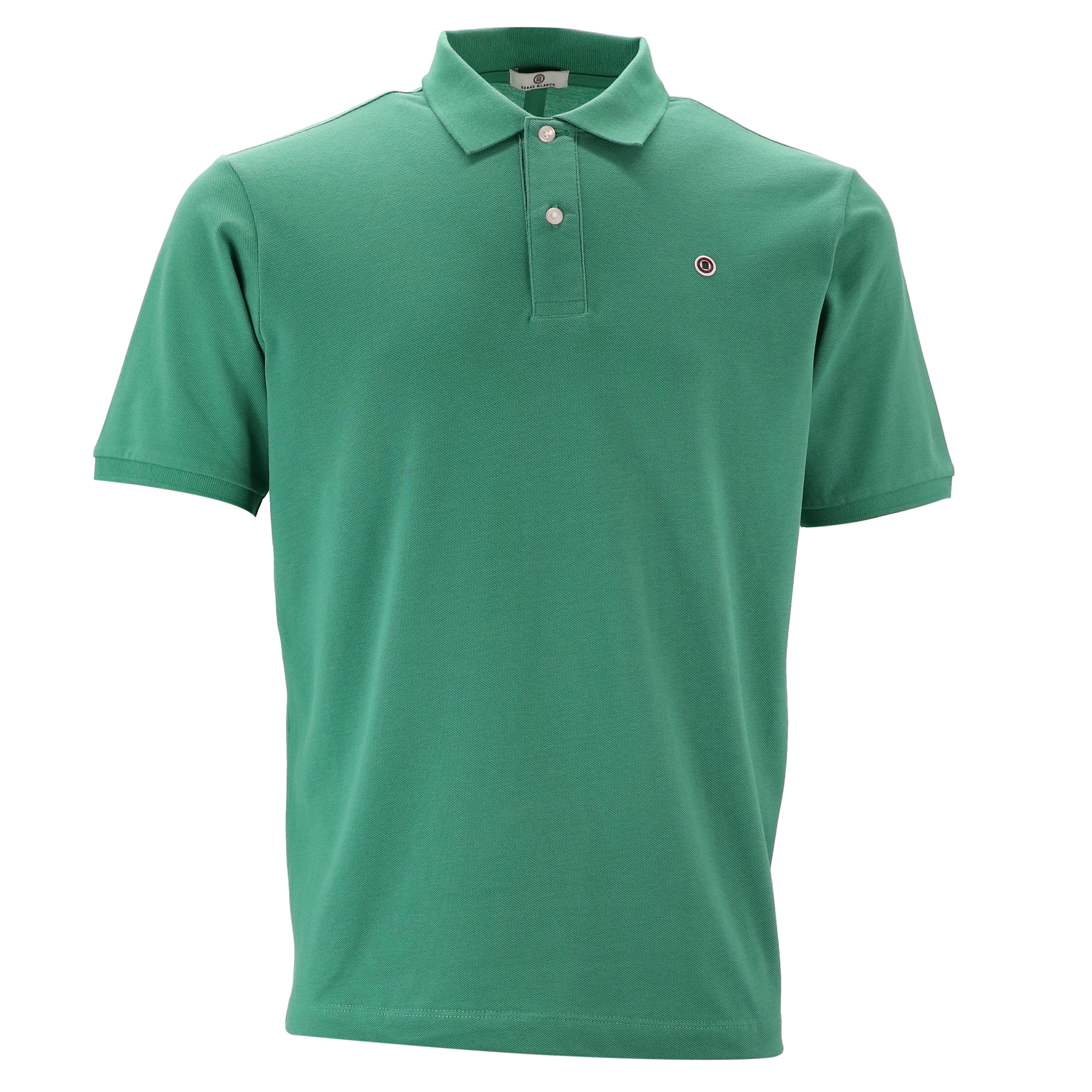 Polo à manches courtes en maille piquée vert