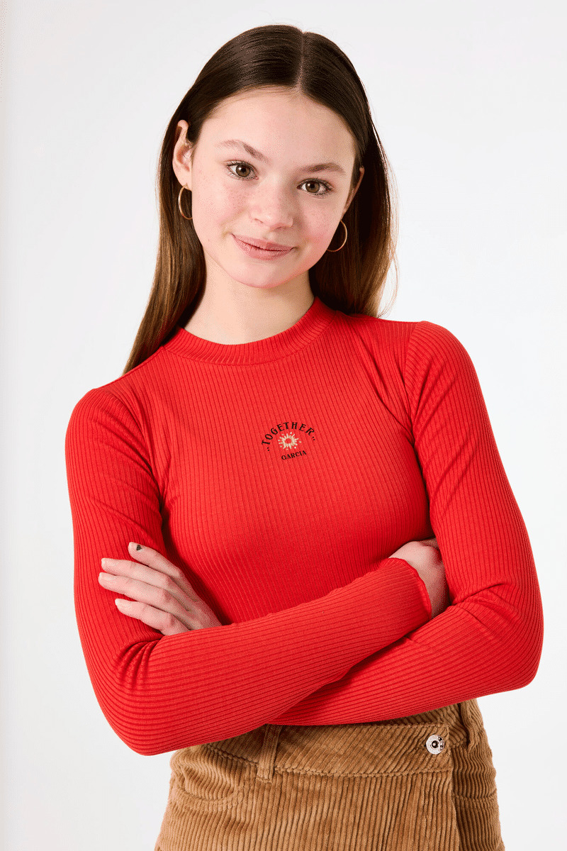 Girls T-shirt Red