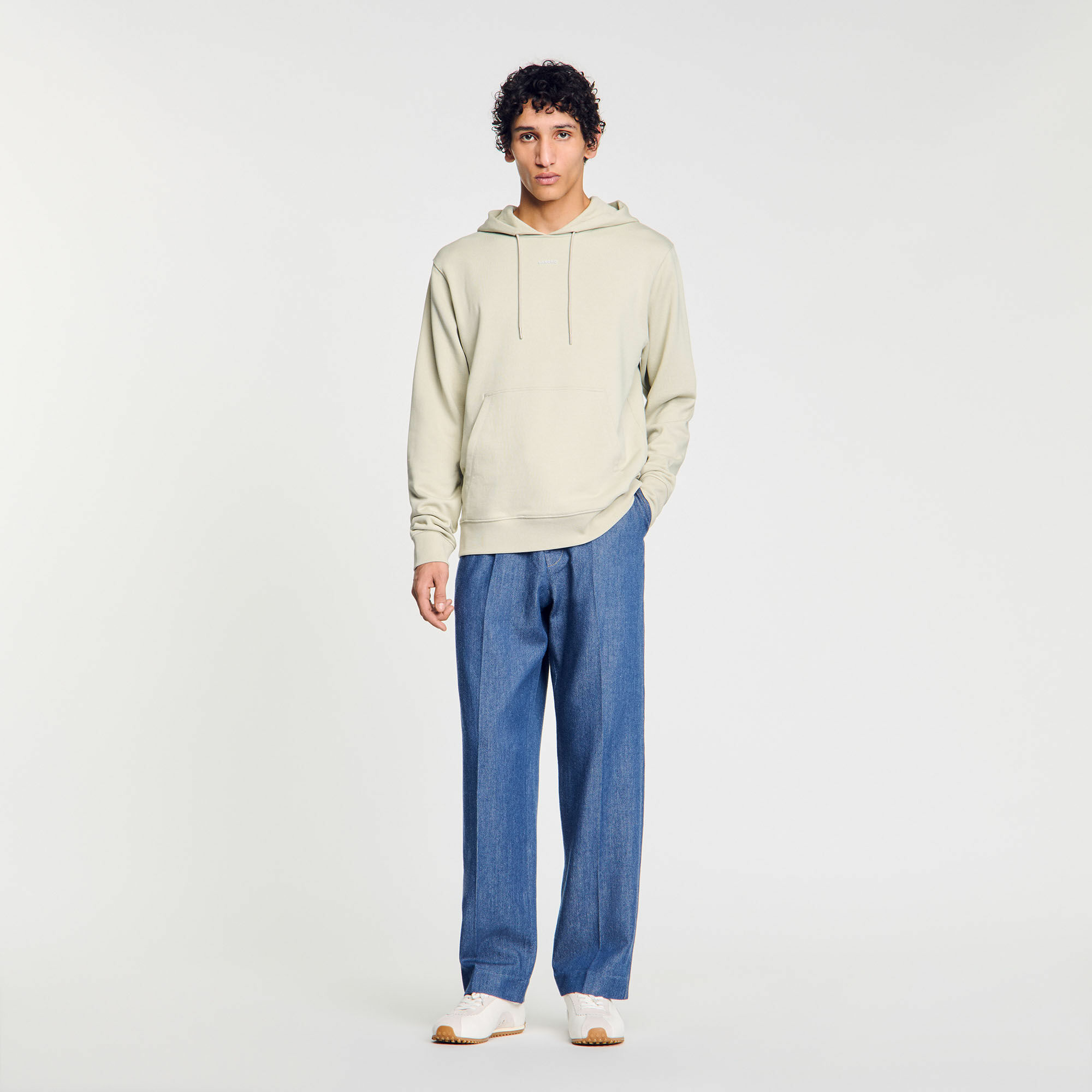 Sweatshirt à capuche logo