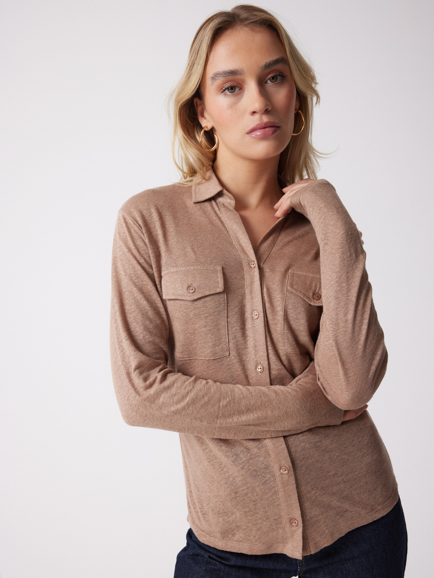 Chemise lin Milia LIN_BRUT