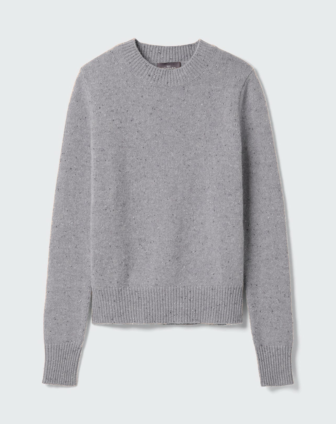 Pull col rond donegal - Femme - BLEU RIF DONEGAL