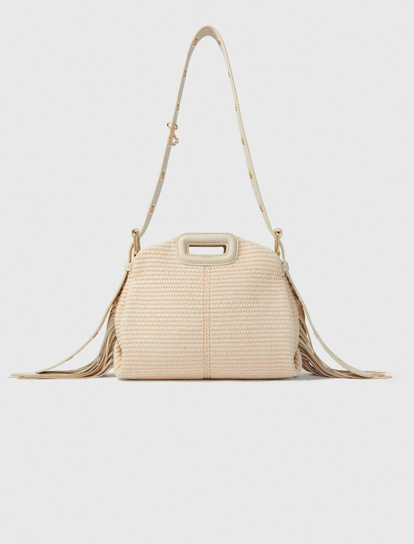 Sac Miss M Mini effet raphia