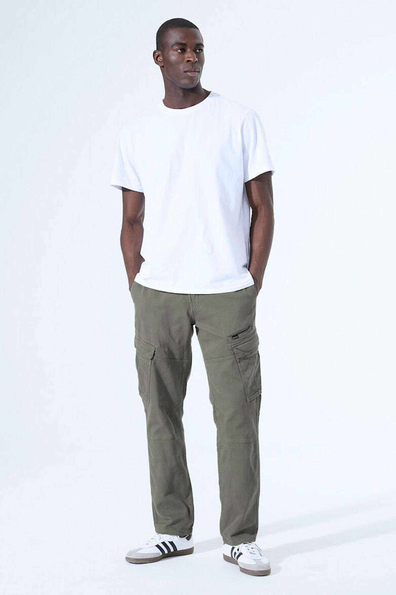 Men Pants Green