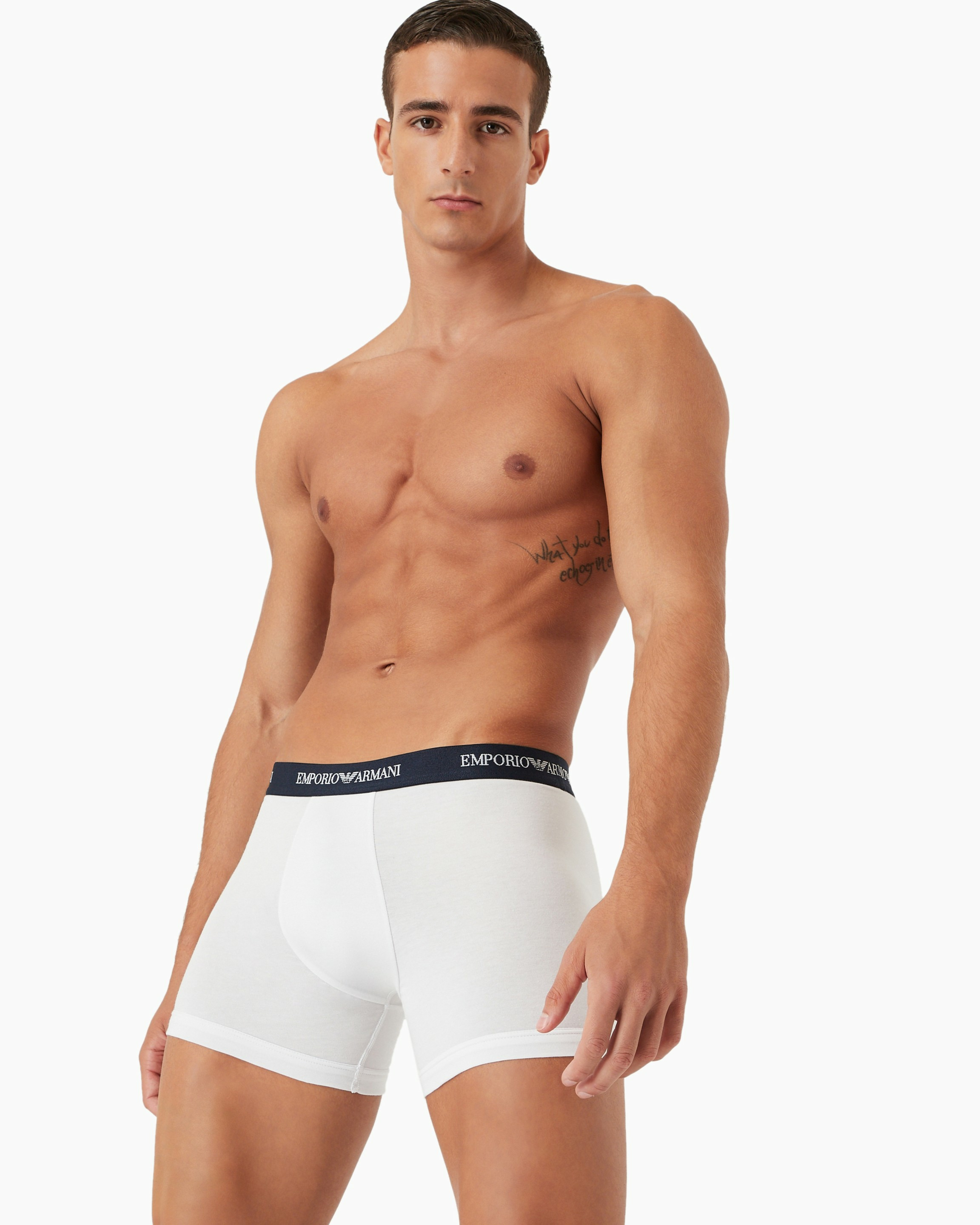Lot de 2 pulls en maille pour homme - blanc/marine