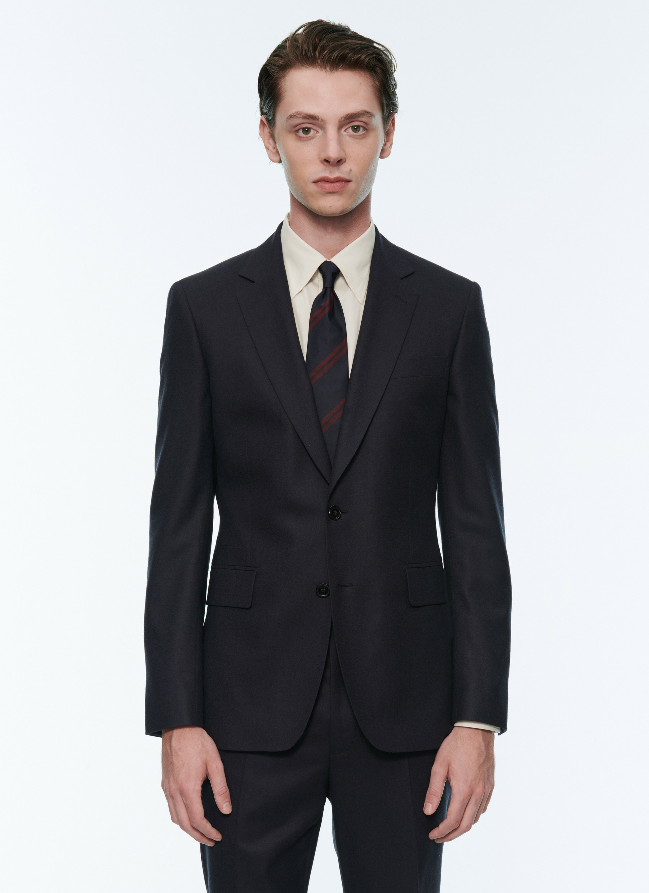 Veste en flanelle de laine