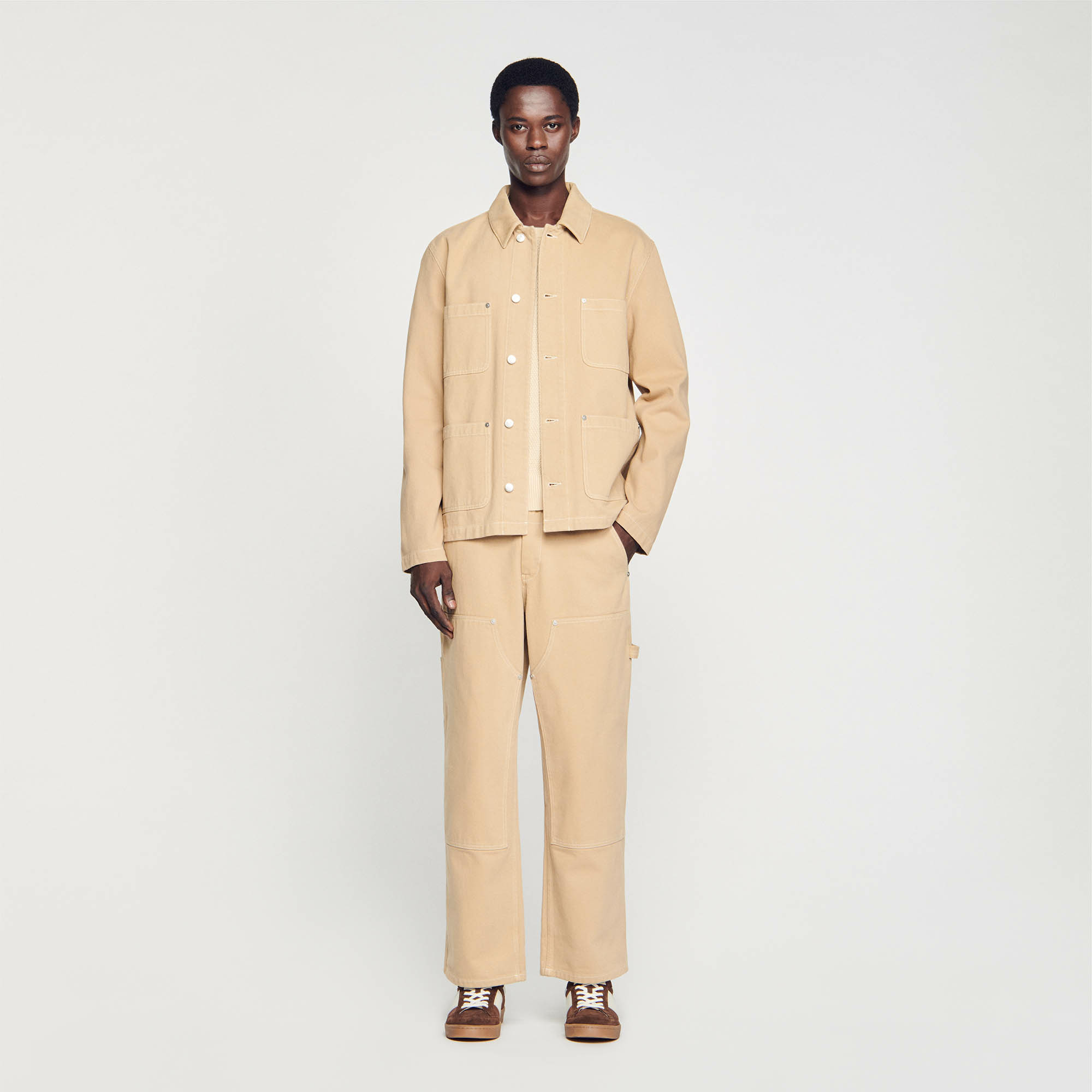 Blouson worker en denim