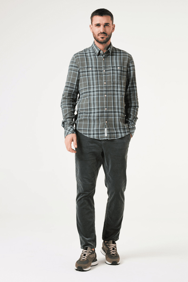 Men Pants Green