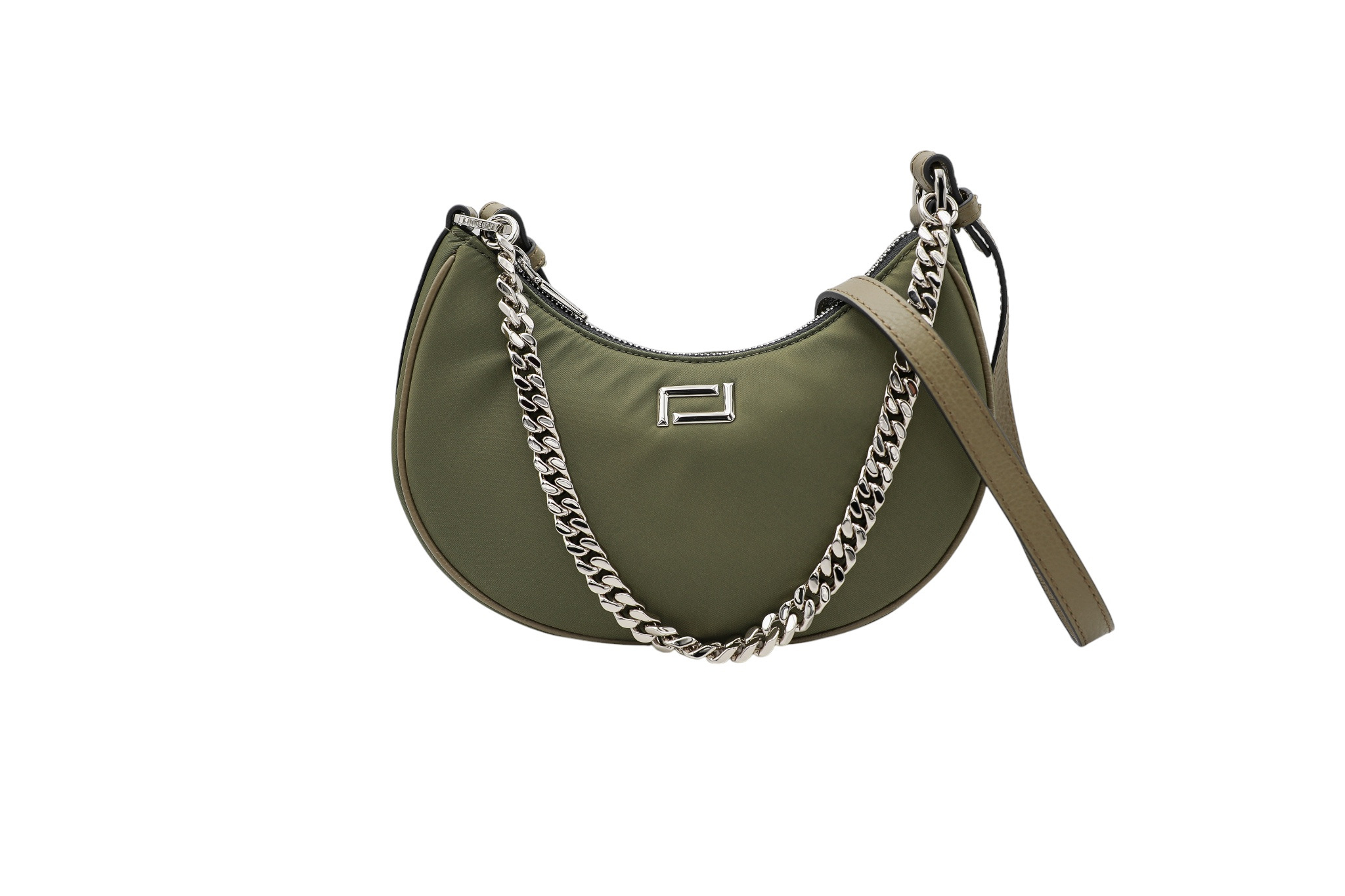 RENEE - Mini sac zippé - Kaki