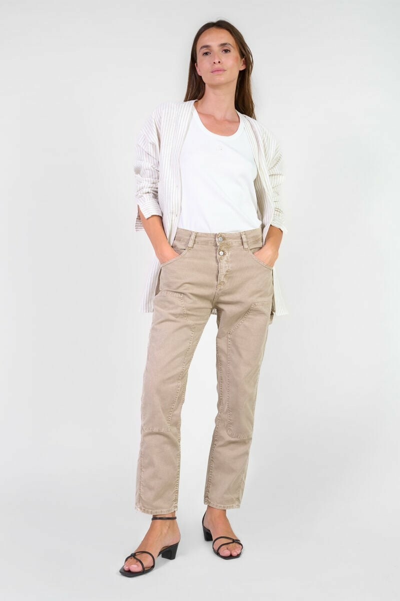 Jeans loose, large 400/60 girlfriend , 7/8ème