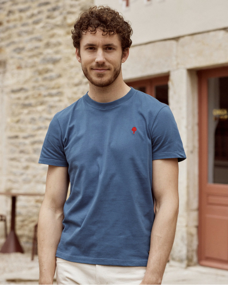 T-shirt bleu marine