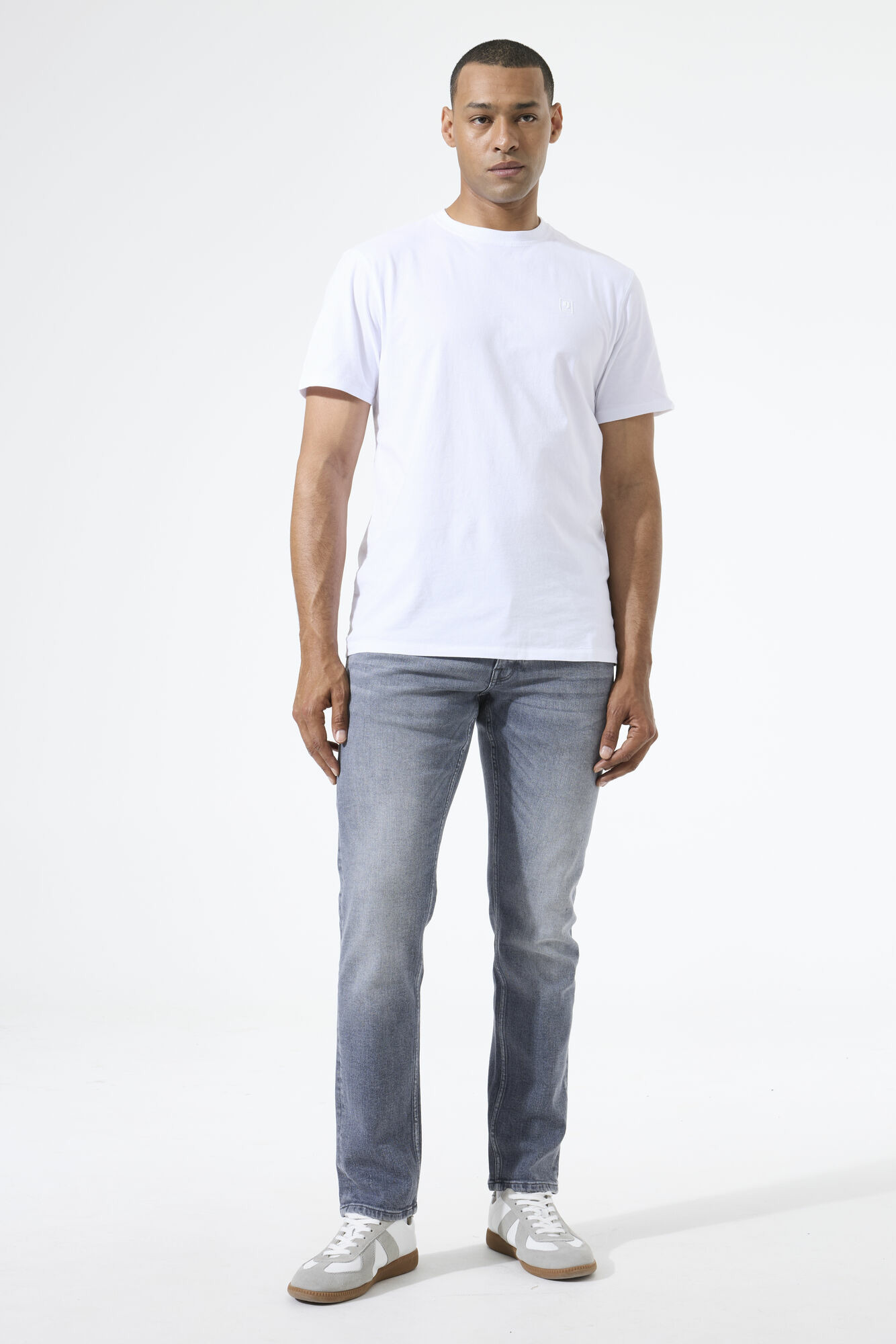 Men Jeans Russo Tapered fit Gray