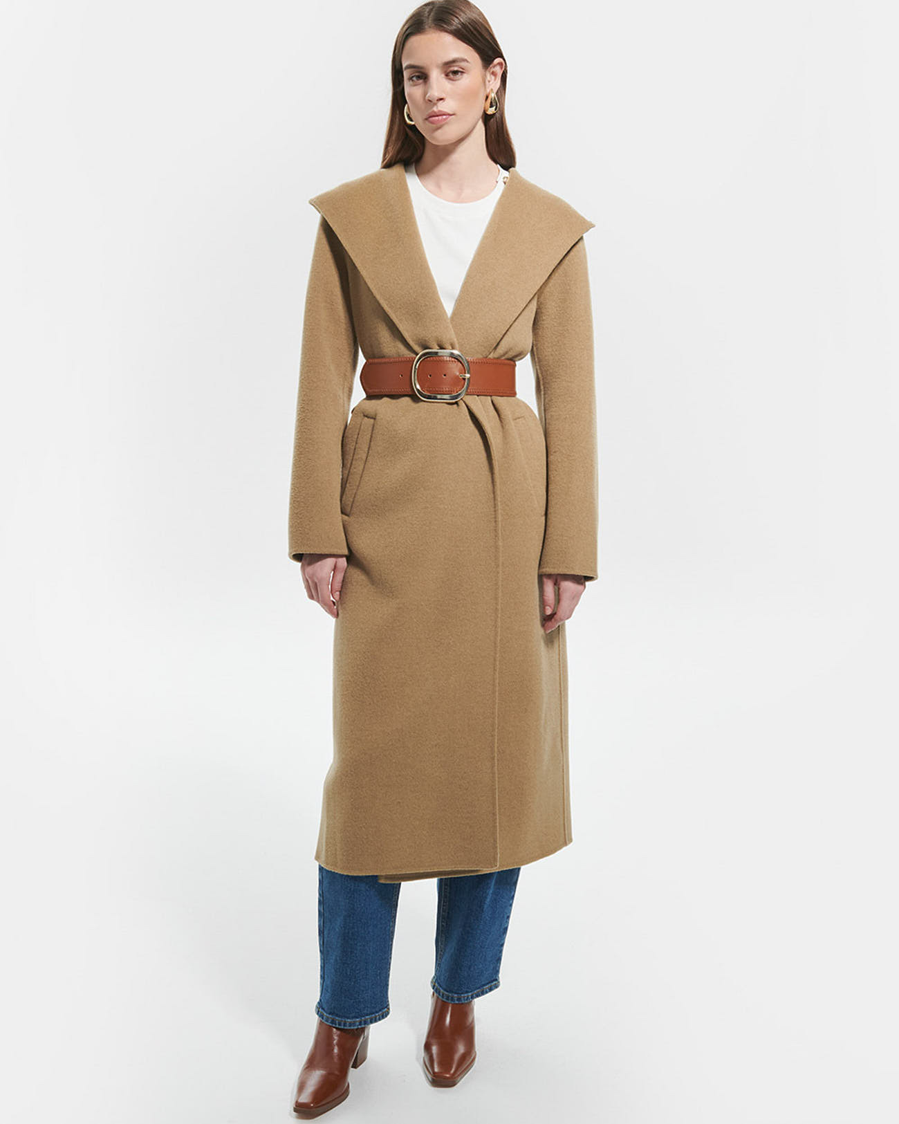 Ceinture Chloé Cognac en cuir