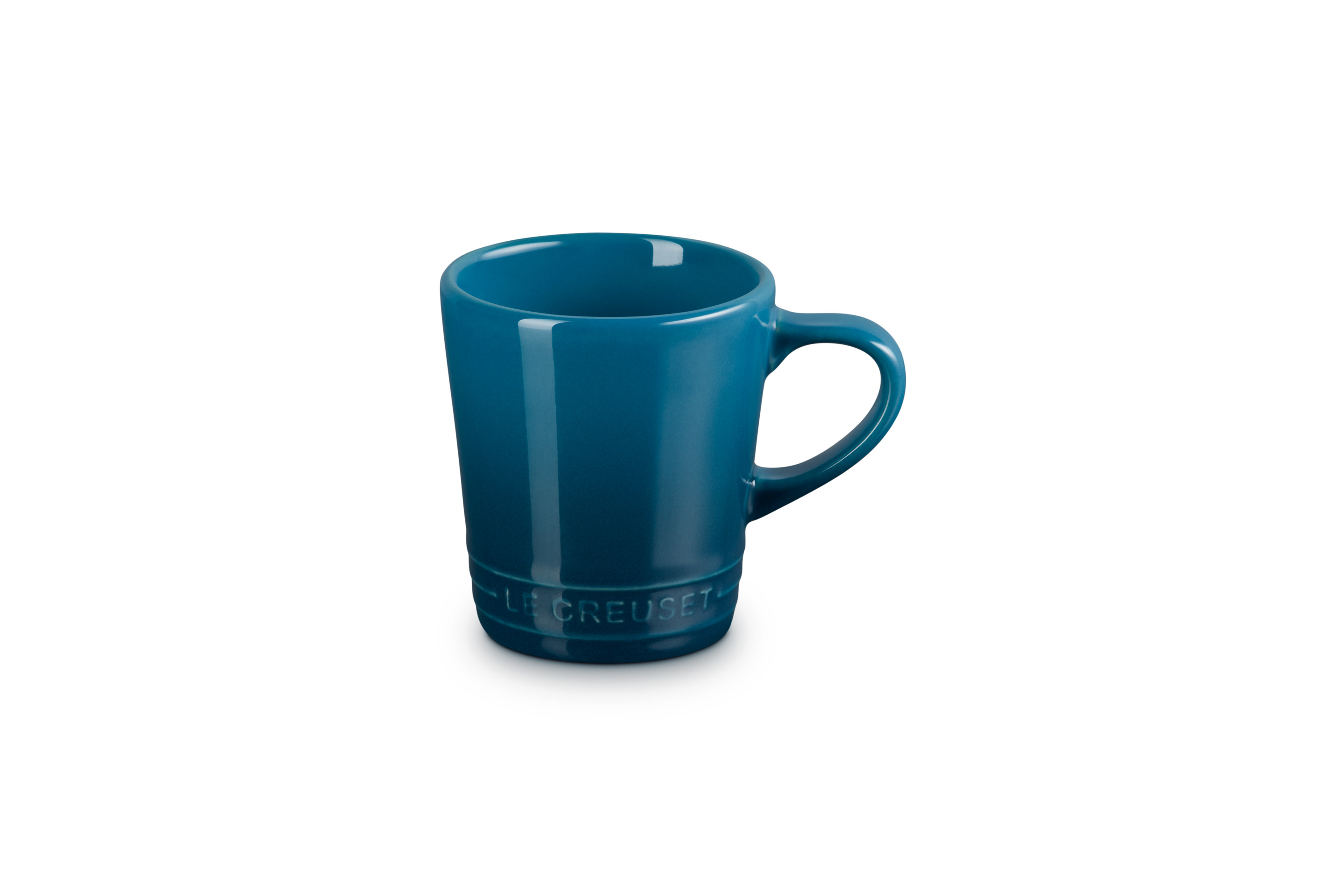 Tasse espresso V 100ml en céramique deep teal
