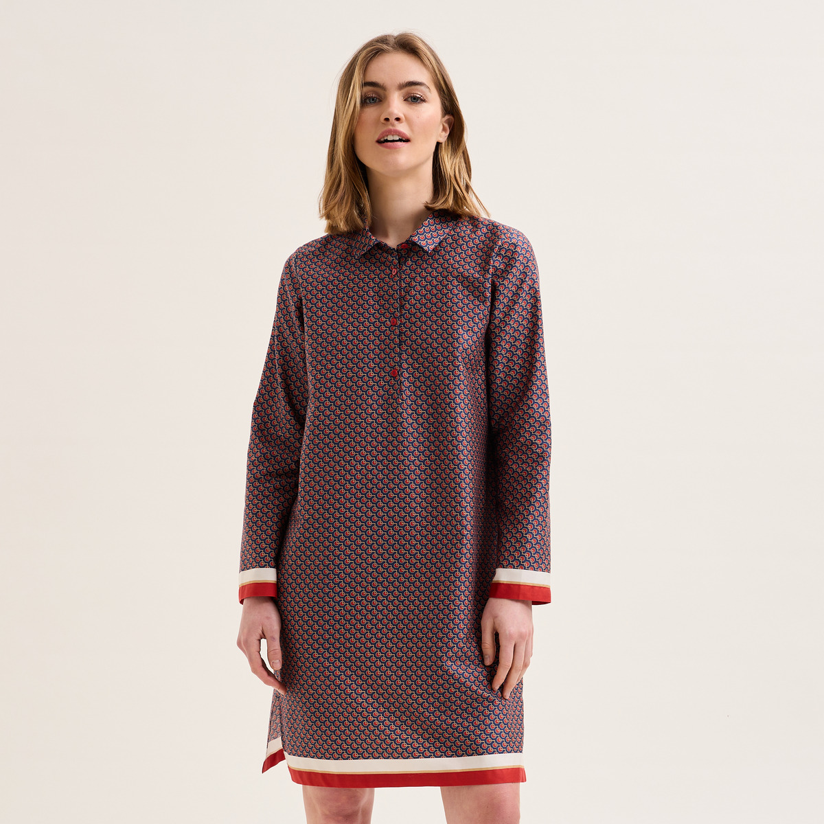 Laurence Tavernier - Chemise de nuit en satin de coton, Gabi