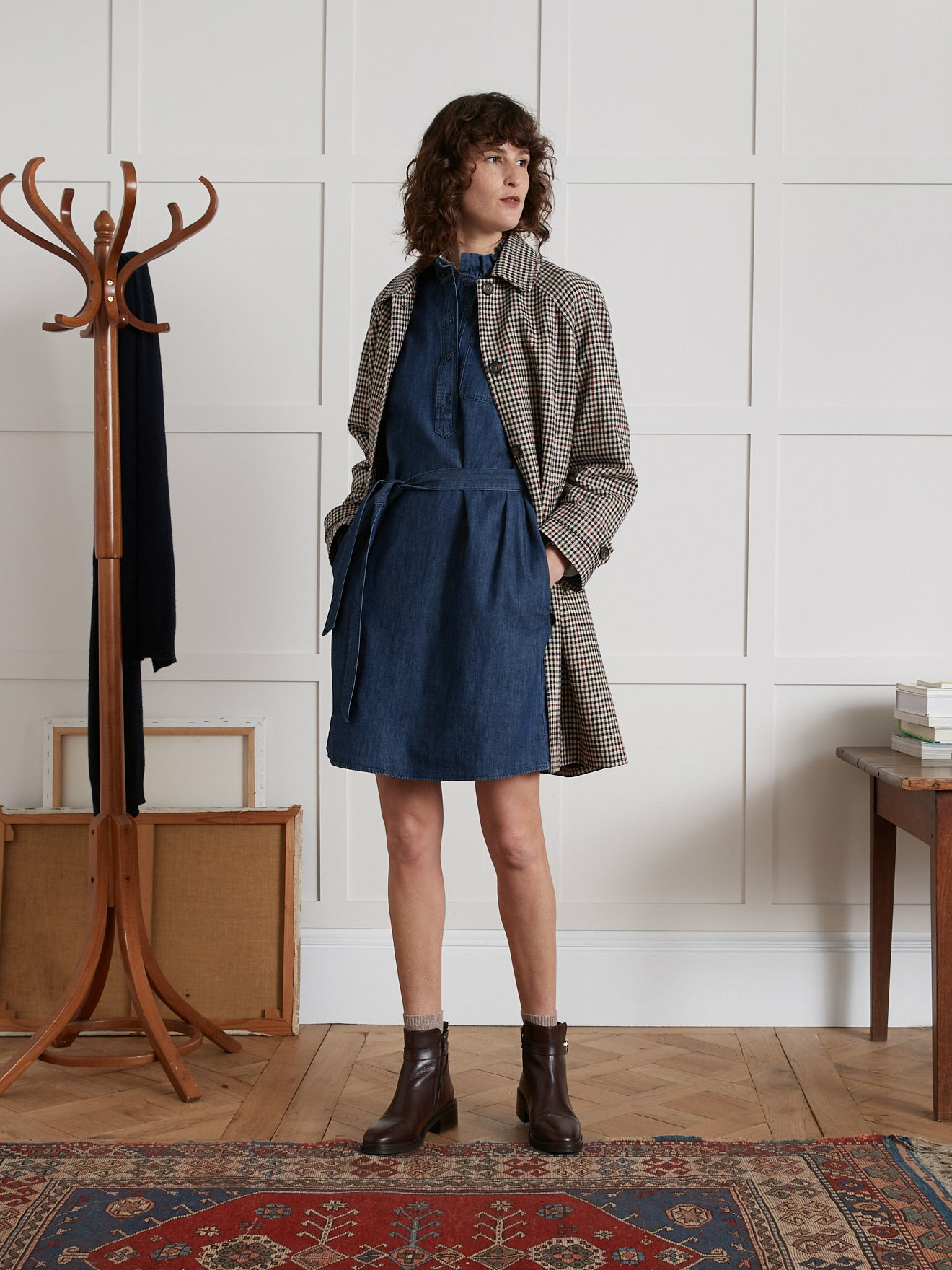 ROBE FROUFROU CHAMBRAY