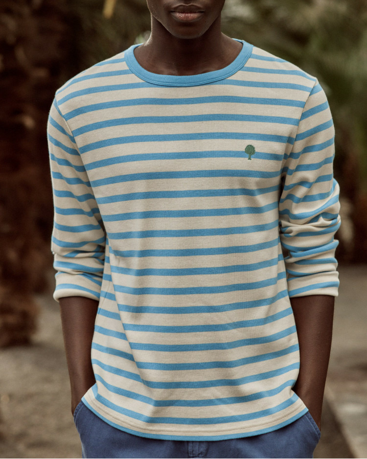 Marinière écrue & verte