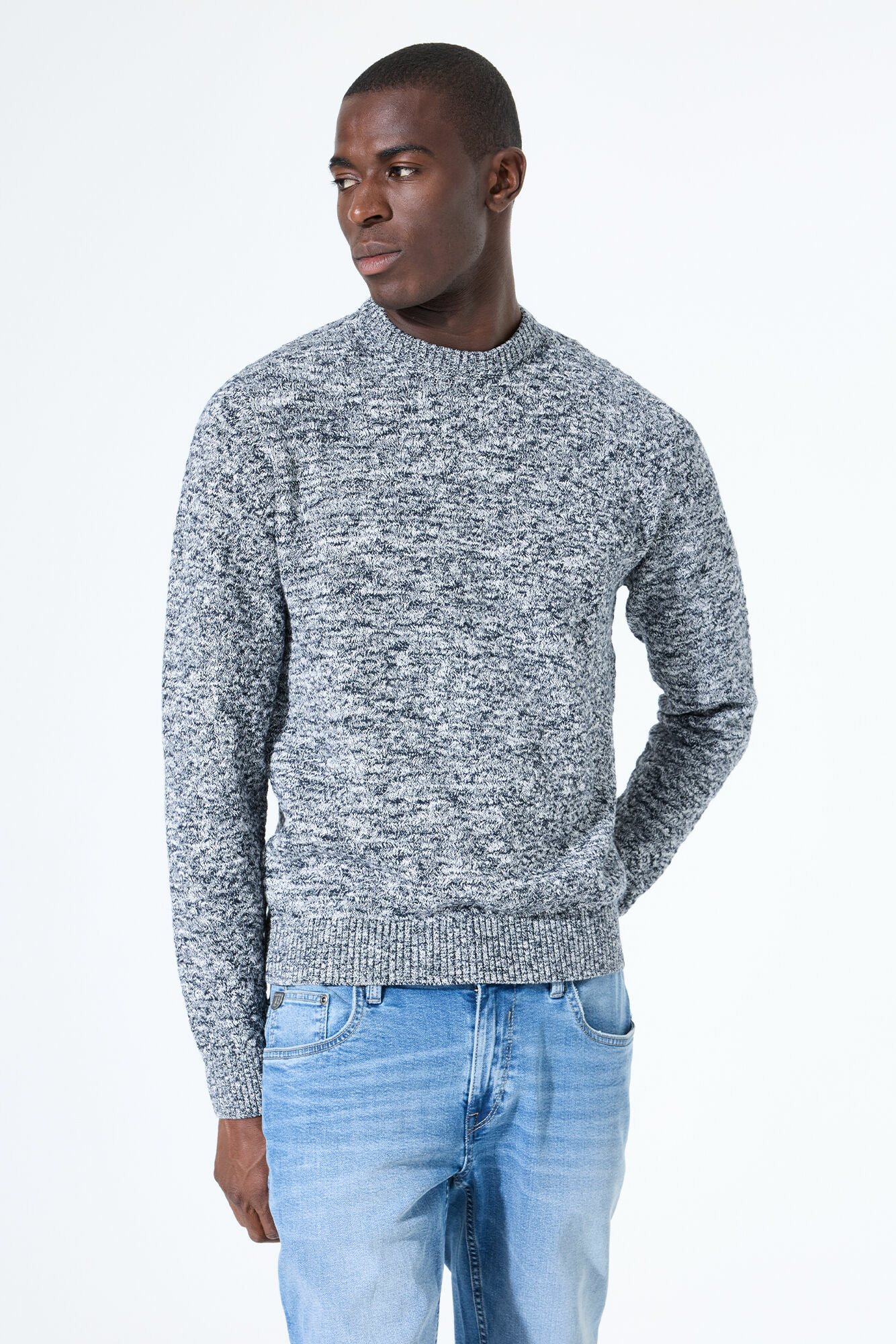 Men Sweater Blue