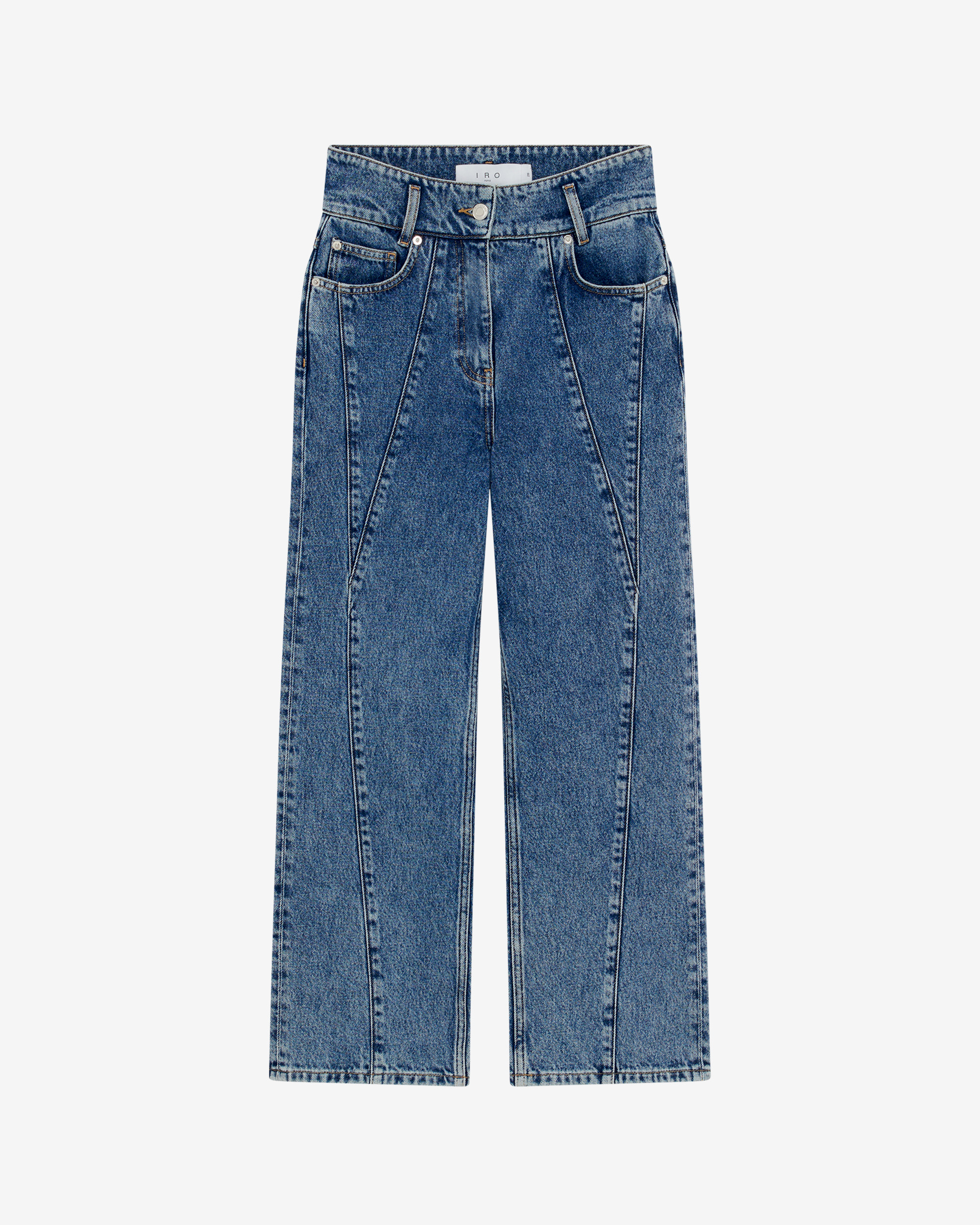 Jean Cropped À Découpes Hanifi