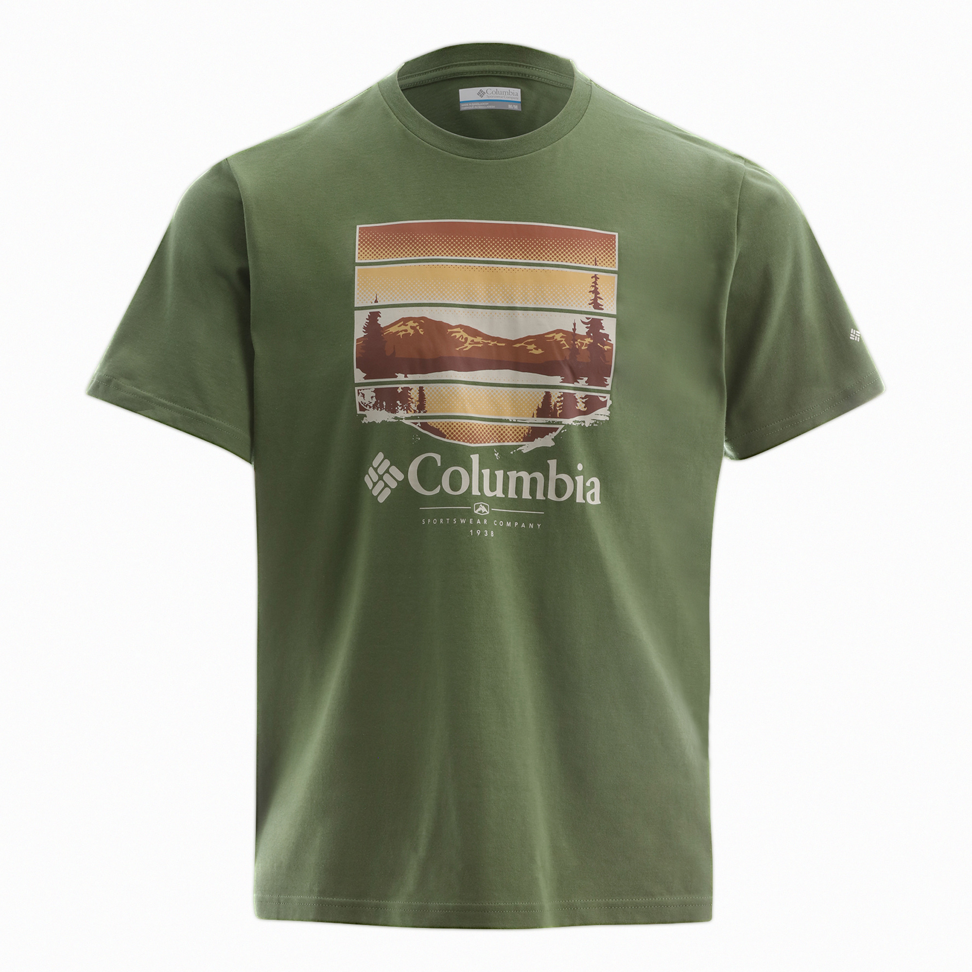 M Timberview Trail FS Logo Tee Vert