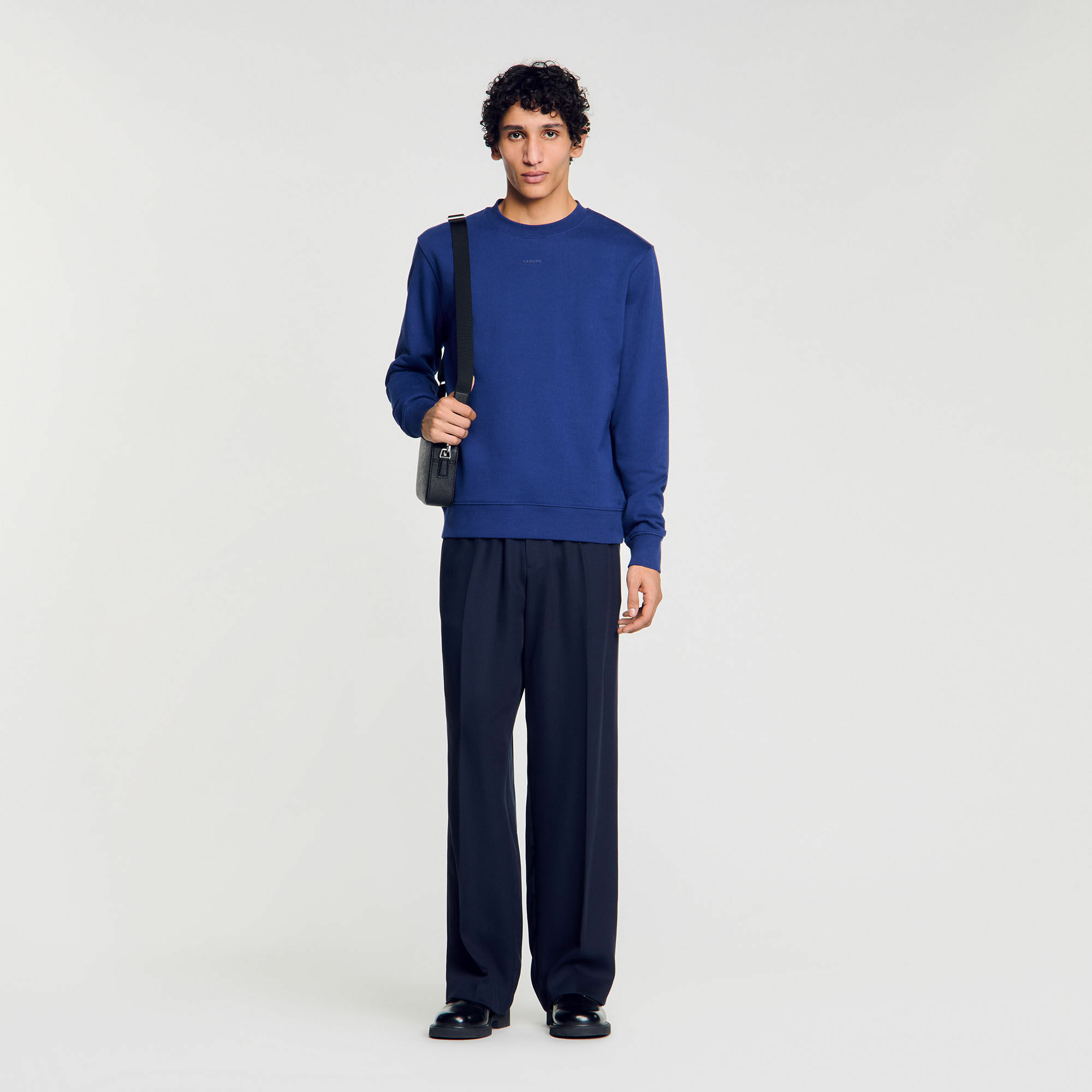 Sweatshirt en coton à logo