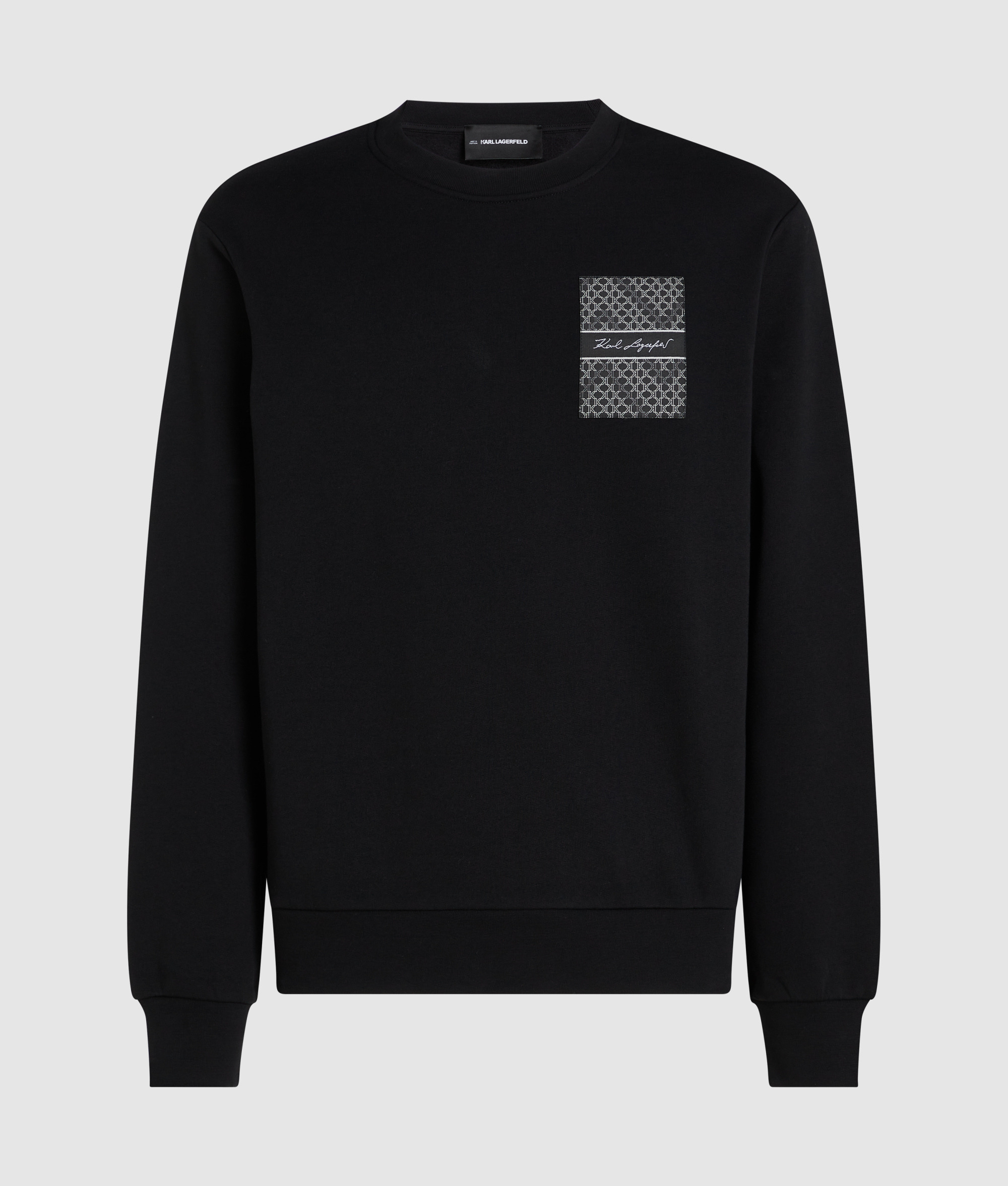 K-CHEVRON LABEL SWEATSHIRT