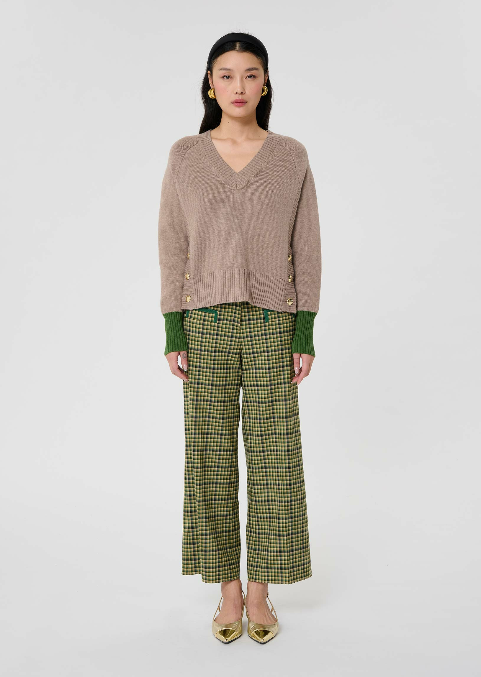 Pull Promesse-Noisette en Polyester