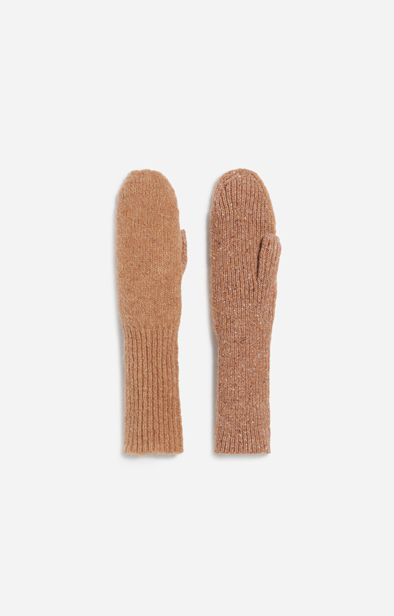 Gants Doris En Alpaga Mélangé