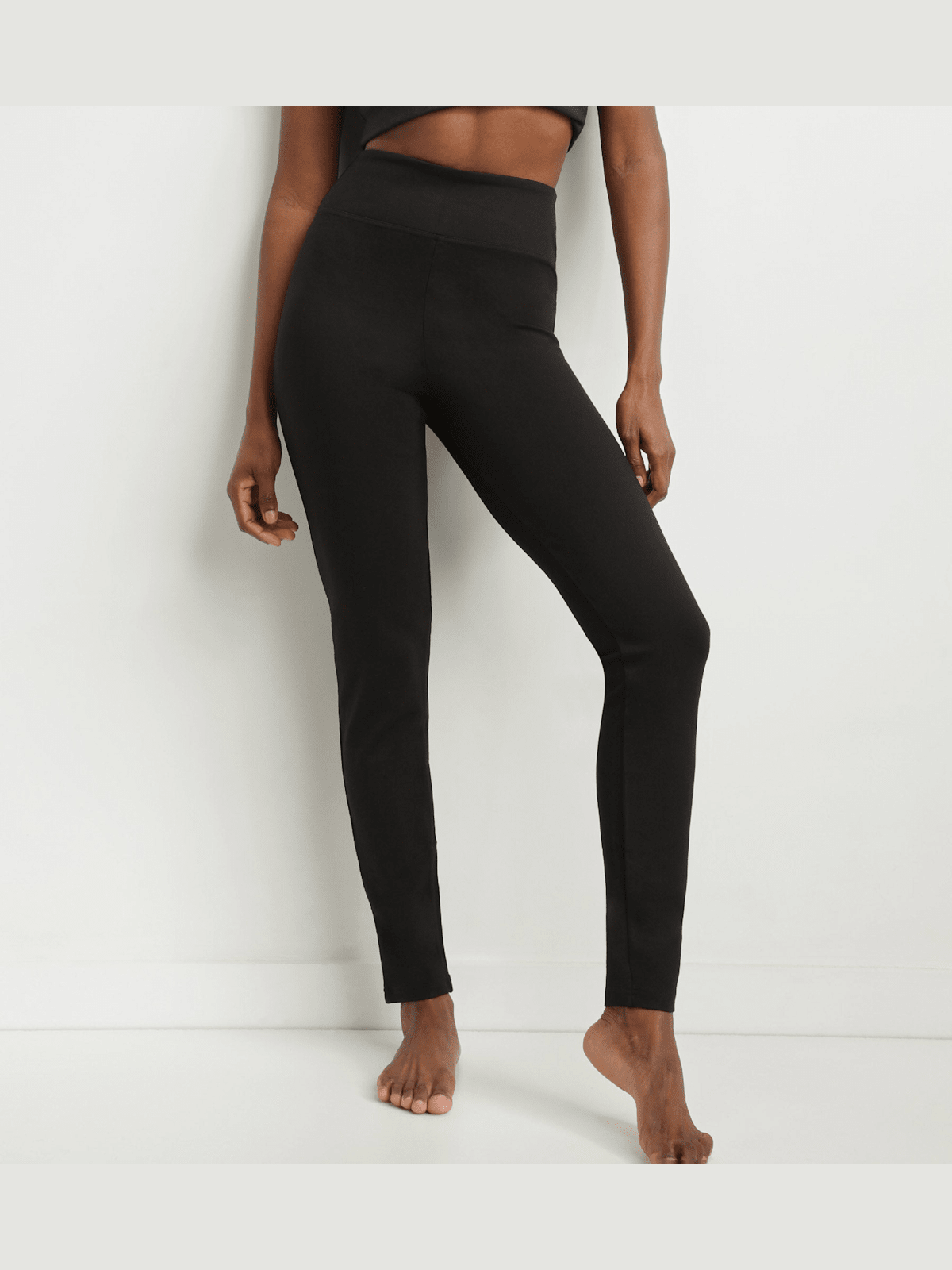 Legging pour femme Noir effet galbant Dim Relax & Go