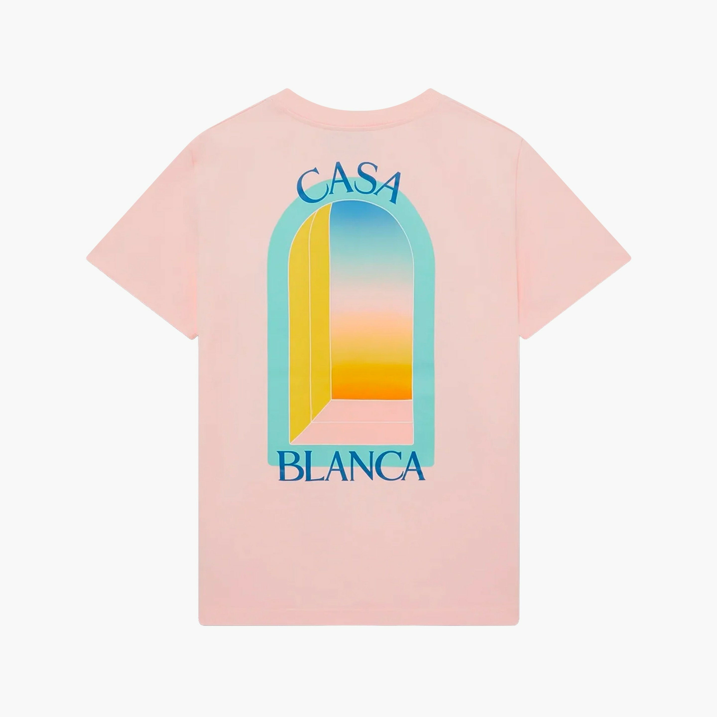 Casablanca T-Shirt L'Arc Coloré Rose